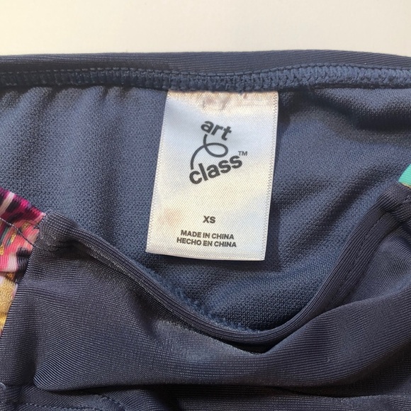 ART CLASS Aztec Multi  Color 2 piece Swimsuit Bathing Suit Tankini Girl's XS - Picture 4 of 16